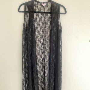 Lularoe black vest